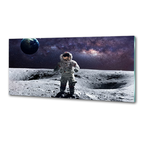 Panel dekor szkło Astronauta