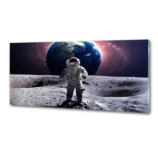 Panel dekor szkło Astronauta