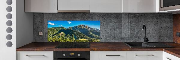 Panel do kuchni Panorama Tatr