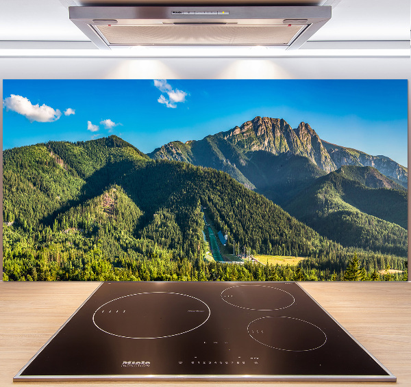 Panel do kuchni Panorama Tatr