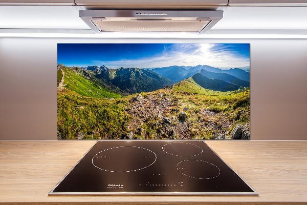Panel do kuchni Panorama górska