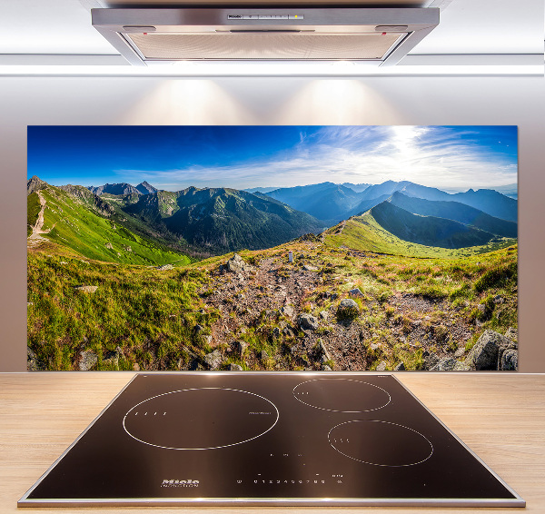 Panel do kuchni Panorama górska