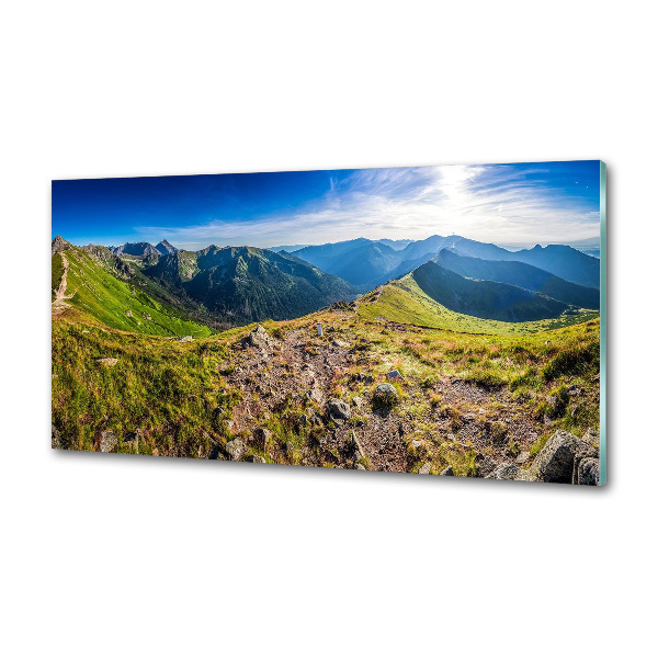 Panel do kuchni Panorama górska