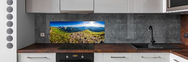 Panel do kuchni Panorama górska