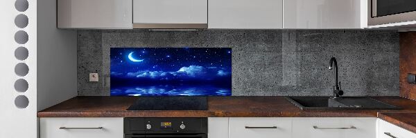 Panel dekor szkło Niebo nocą