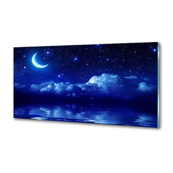 Panel dekor szkło Niebo nocą