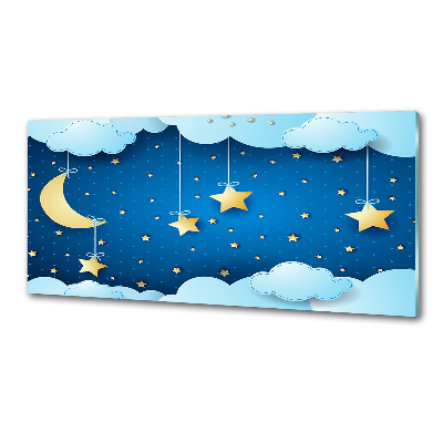Panel dekor szkło Niebo nocą