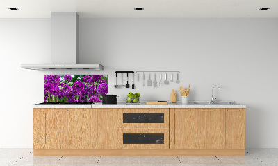 Panel do kuchni Kwiaty czosnku