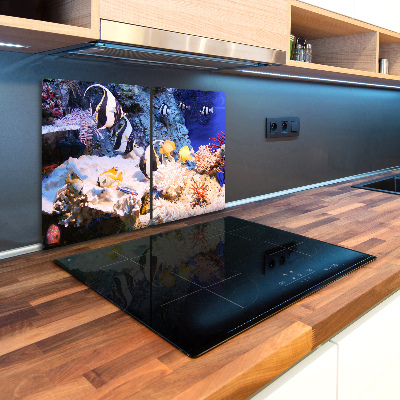 Deska kuchenna szklana Rafa koralowa
