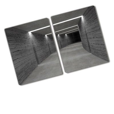Deska kuchenna szklana Betonowy tunel architektura