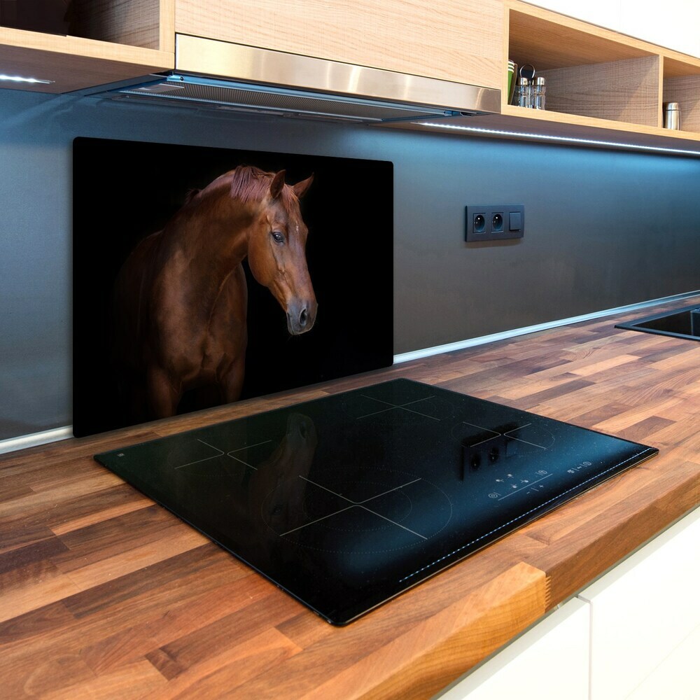 Deska kuchenna szklana Brązowy koń