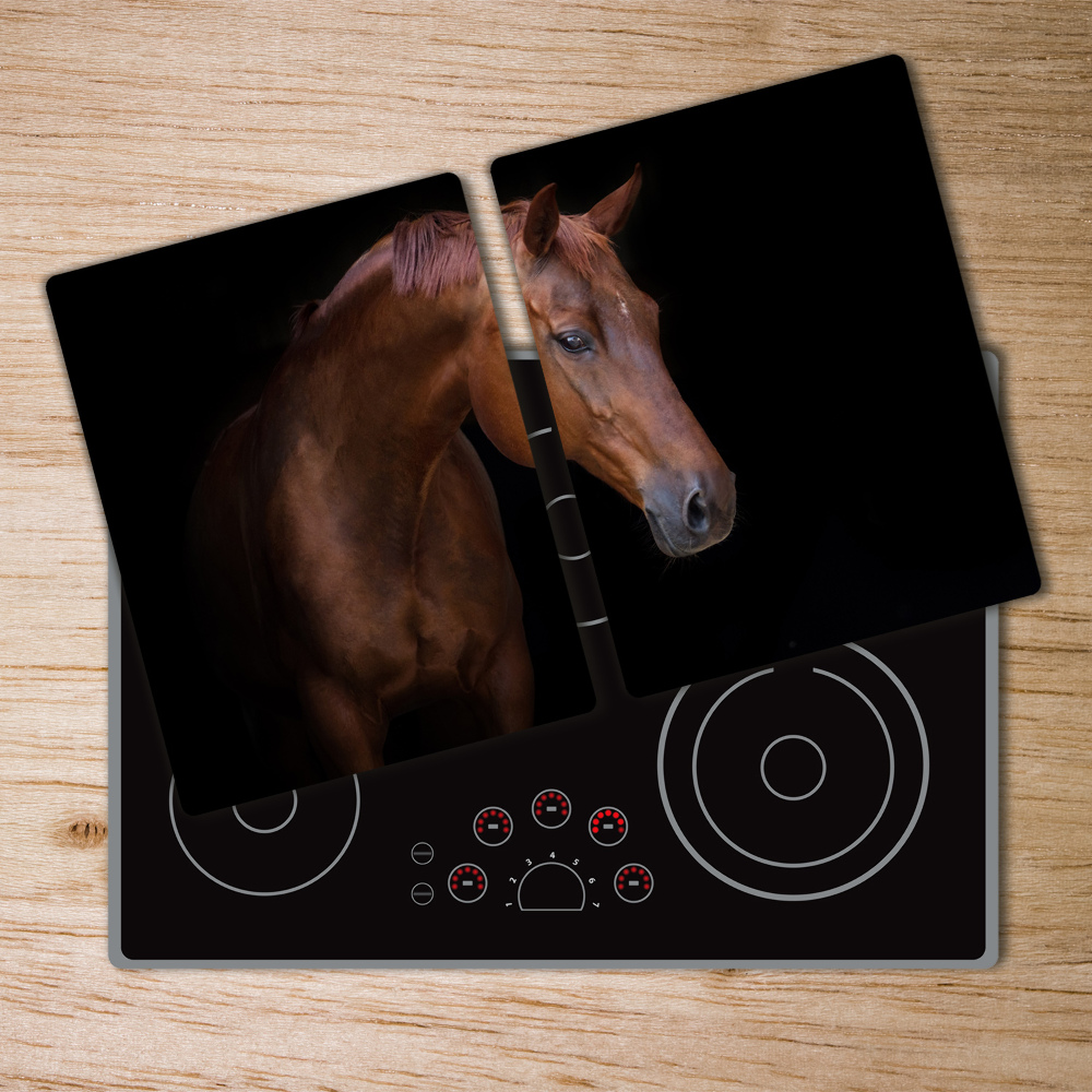 Deska kuchenna szklana Brązowy koń