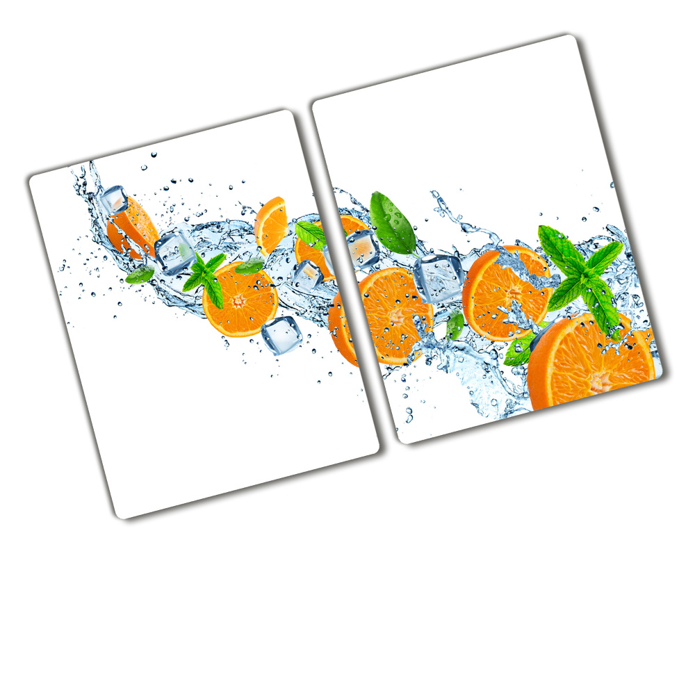 Deska do krojenia hartowana Pomarańcze jakość