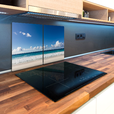 Deska kuchenna szklana Plaża Seszele