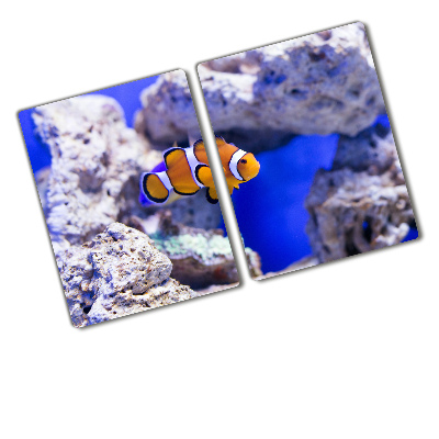 Deska kuchenna szklana Nemo rafa koralowa