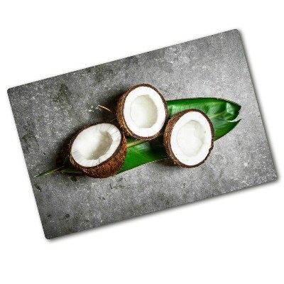Deska do krojenia hartowana Połówki kokosu