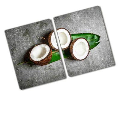 Deska do krojenia hartowana Połówki kokosu