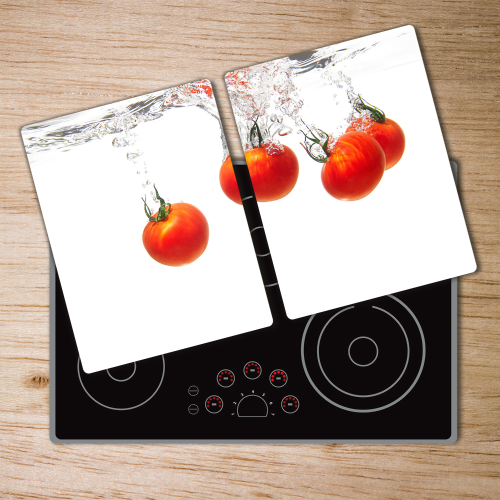 Deska do krojenia hartowana Pomidory pod wodą