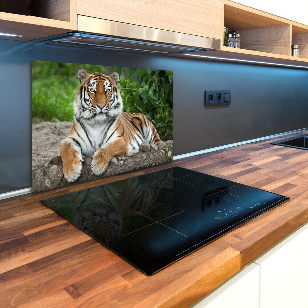 Deska kuchenna szklana Tygrys syberyjski