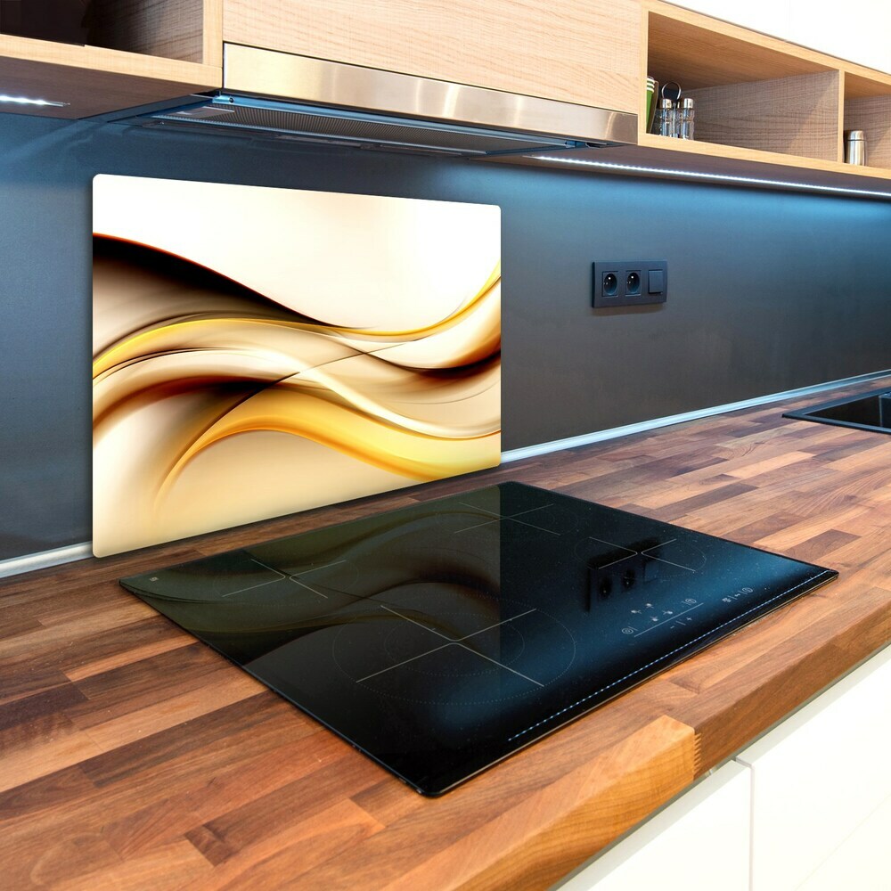 Deska kuchenna szklana Abstrakcyjne fale