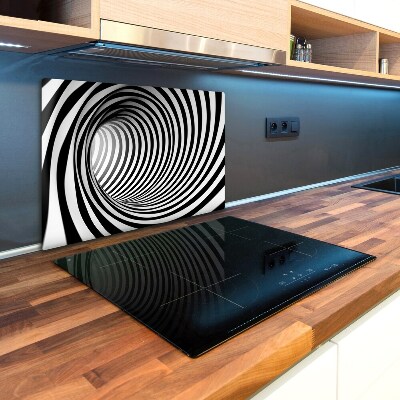 Deska kuchenna szklana Tunel 3D
