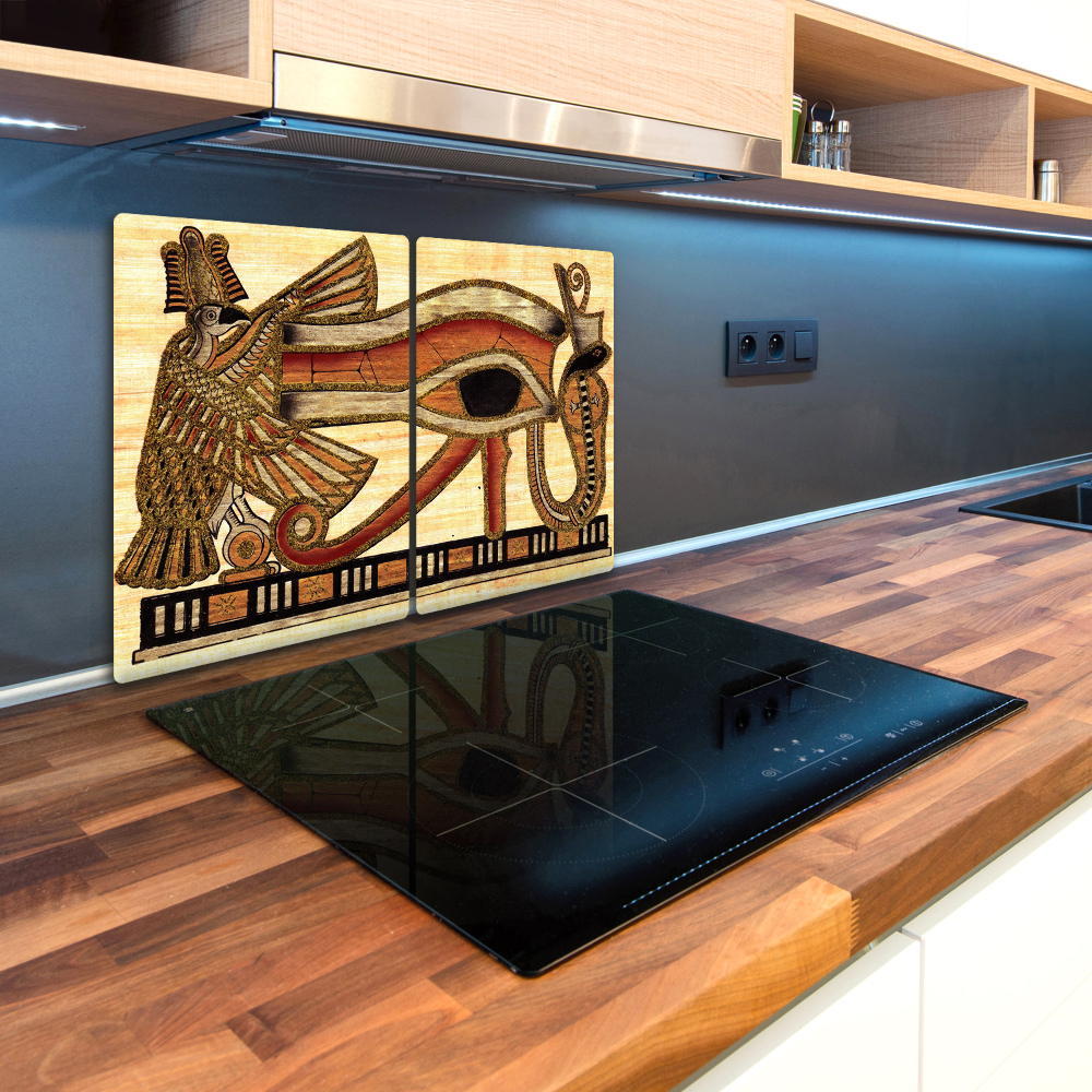 Deska kuchenna szklana Egipskie oko papirus
