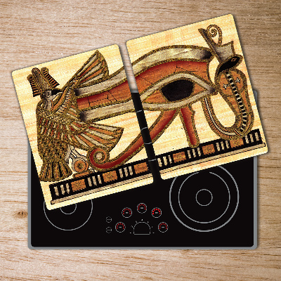 Deska kuchenna szklana Egipskie oko papirus