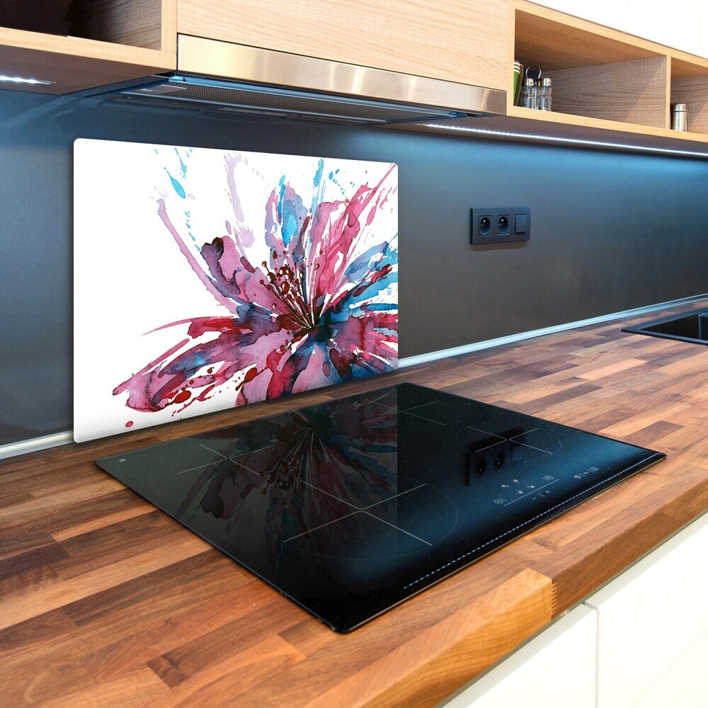 Deska kuchenna szklana Abstrakcyjny kwiat