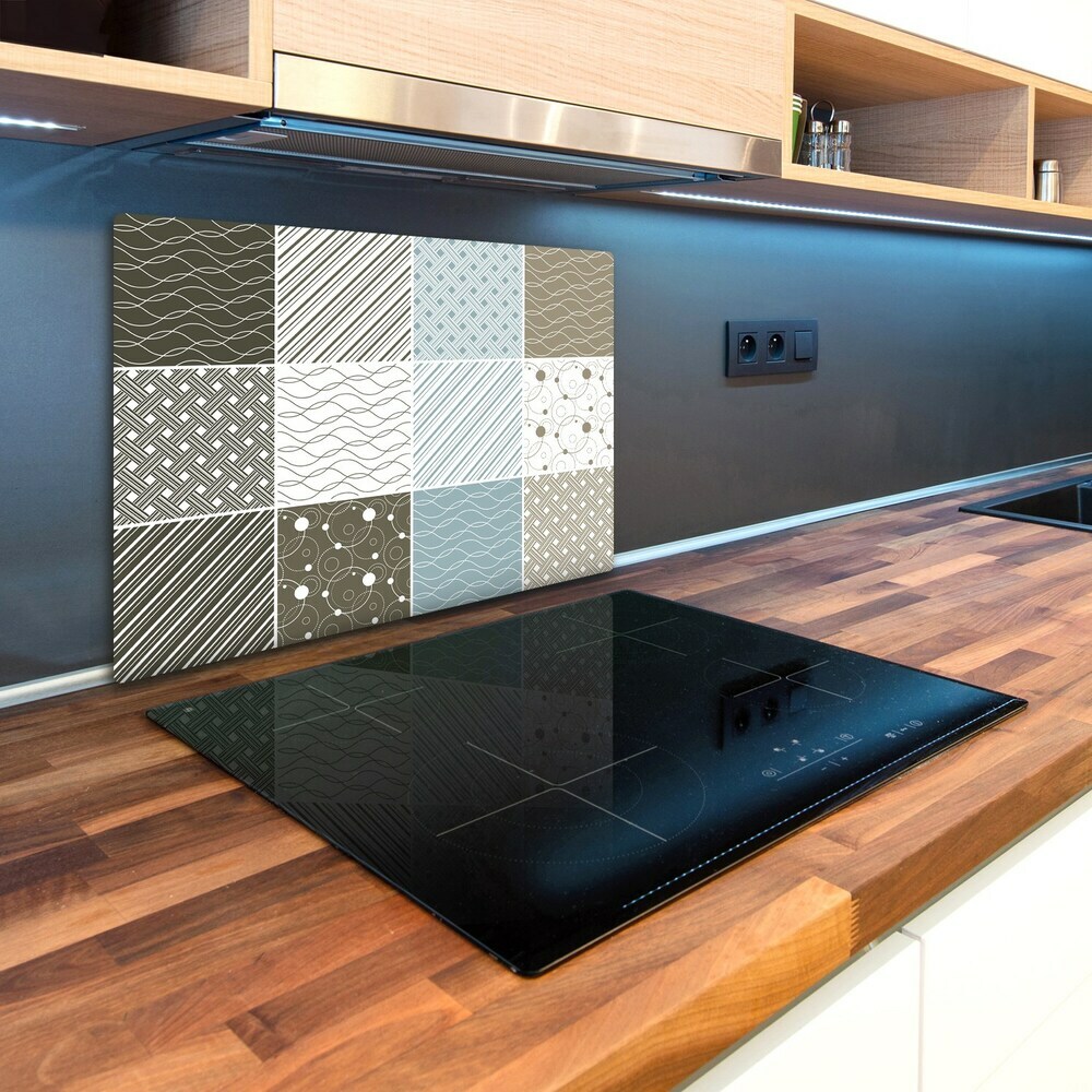 Deska kuchenna szklana Geometryczne wzory