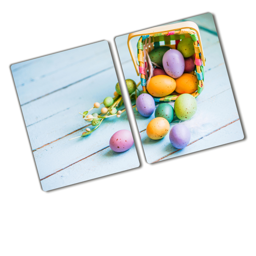 Deska do krojenia szklana Wielkanocne jajka
