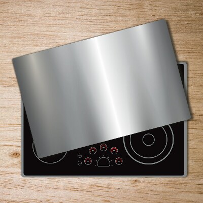 Deska kuchenna szklana Metalowe tło