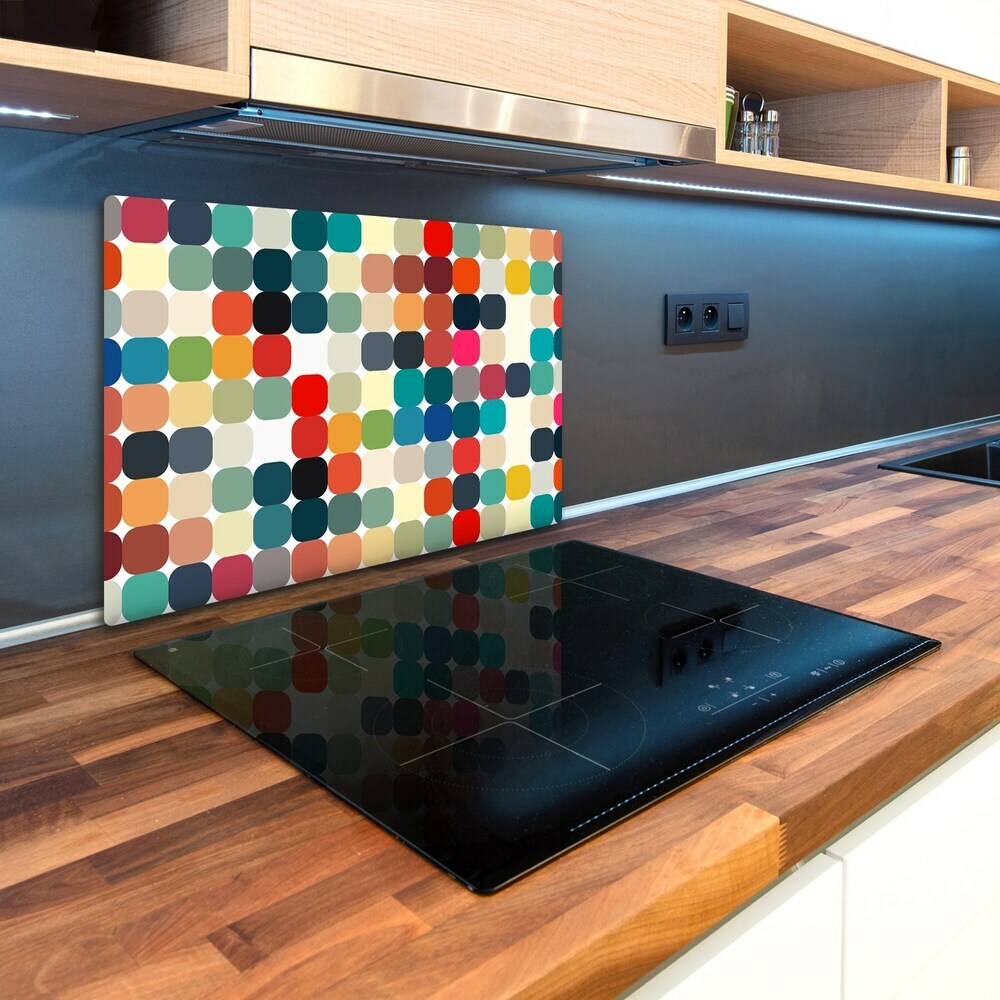 Deska kuchenna szklana Geometryczne tło