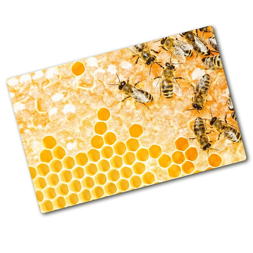 Deska kuchenna szklana Pracujące pszczoły