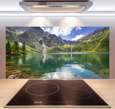 Panel do kuchni Morskie oko Tatry