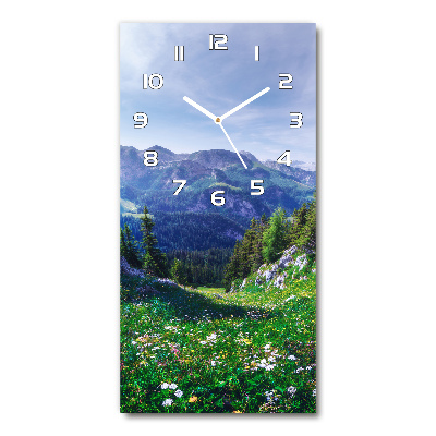 Nowoczesny zegar ścienny Alpy