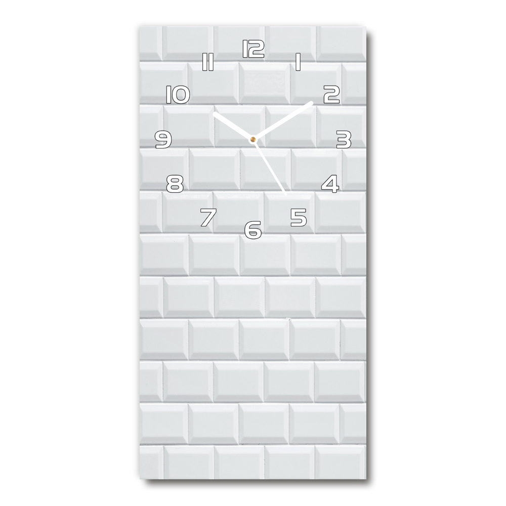 Zegar ścienny Ceramiczna ściana