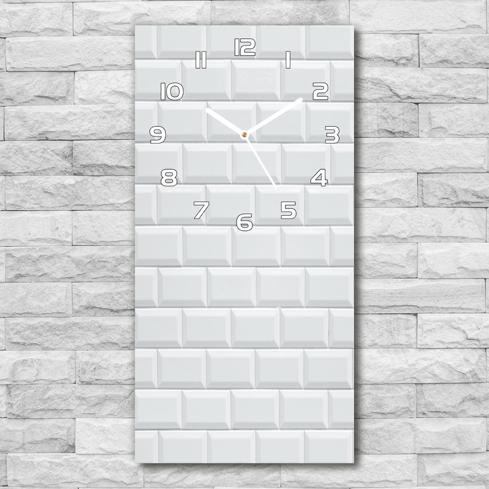 Zegar ścienny Ceramiczna ściana