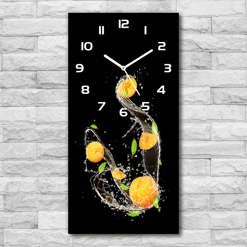 Nowoczesny zegar ścienny Pomarańcze