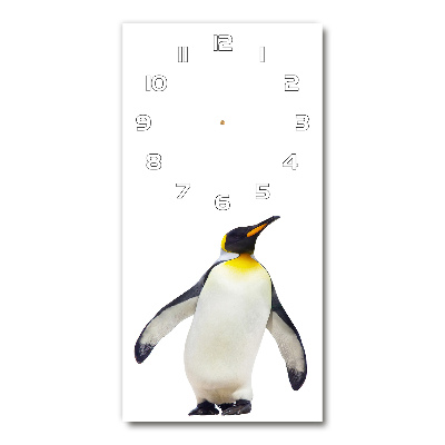 Nowoczesny zegar ścienny Pingwin