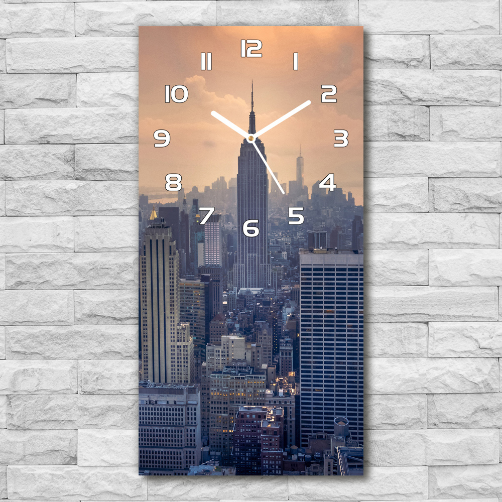 Zegar ścienny Manhattan Nowy Jork