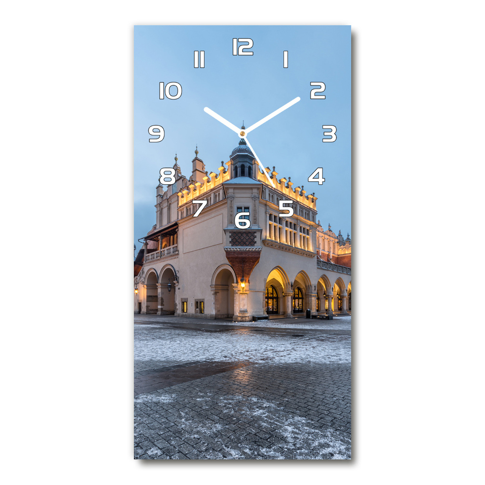 Zegar szklany ścienny Kraków Polska