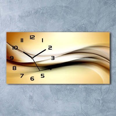 Zegar ścienny szklany Abstrakcyjne tło