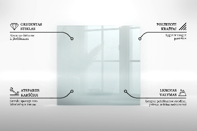 Szkło przed kominek sześciokątne transparentne
