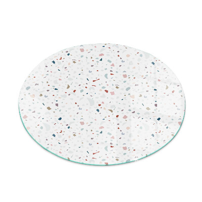 Szkło pod kominek Wzór z drobnymi kształtami