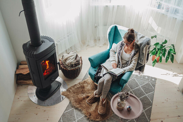 Szkło pod kominek Wzór z drobnymi kształtami