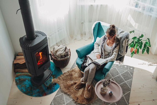 Podkładka pod kominek Abstrakcyjny wzór organiczny