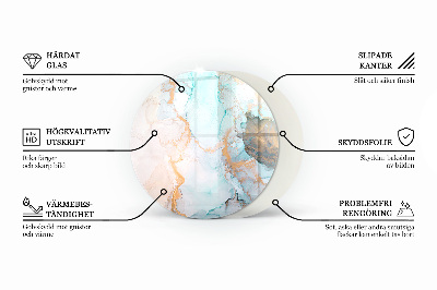 Podkładka pod kominek Deski w różnych odcieniach