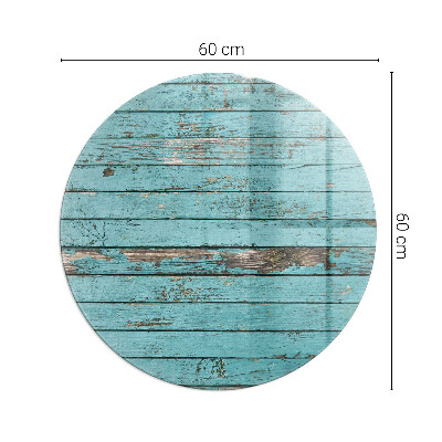 Szkło pod kominek Deski w stylu rustykalnym