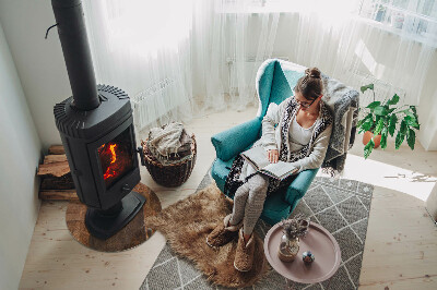 Podkładka pod kominek Tekstura rdzy na tle