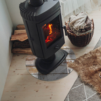 Podkładka pod kominek Zniszczona drewniana deska